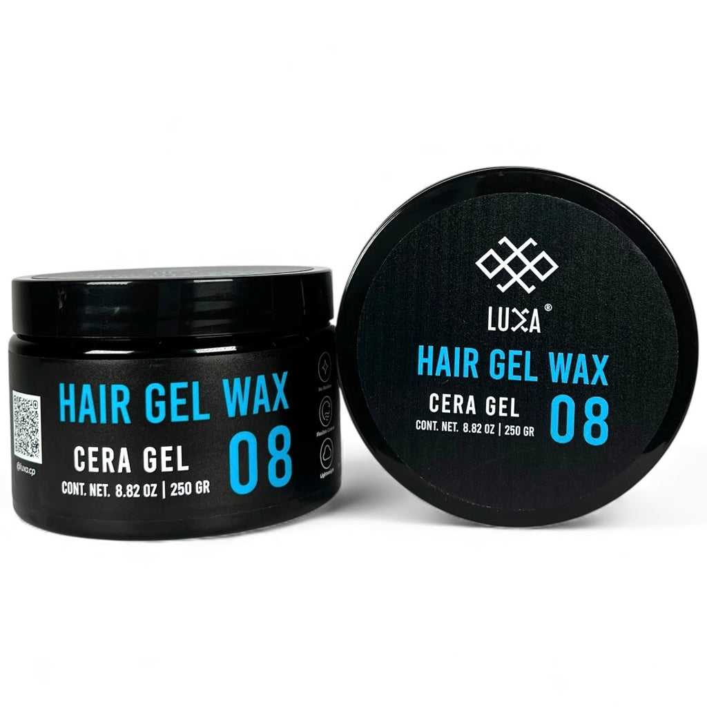 Hair Gel Wax LX08 · Acabado húmedo